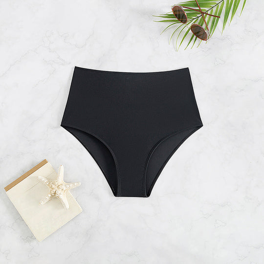 Damen Hochtaillierte Badeshort EB