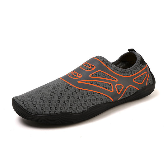 Damen Sportliche Schwimm- und Freizeitschuhe mit rutschfester Sohle und atmungsaktiver Struktur EB