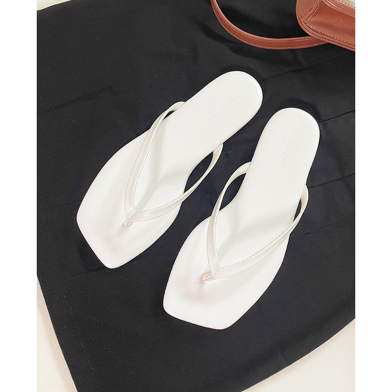 Damen Zehentrenner-Sandalen mit minimalistischer Silhouette und ergonomischem Fußbett EB
