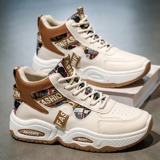 Damen Hochwertige Fashion Sneakers mit atmungsaktivem Obermaterial und dämpfender Sohle EB