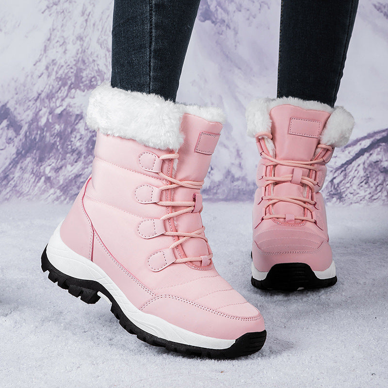Damen Winterstiefel mit isolierendem Futter und rutschfester Sohle EB 1759517081