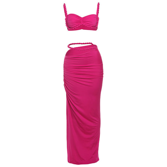 Damen Bikiniset mit elegantem Wickelrock EB