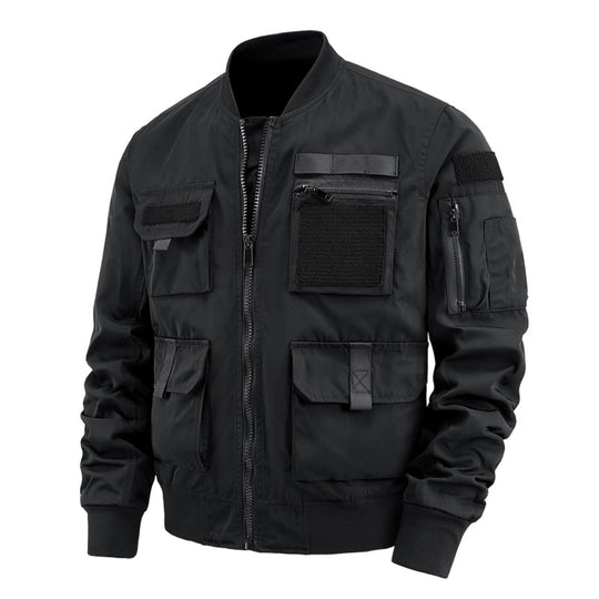 Men's  tactical multi-pocket flight bomber jacket EB