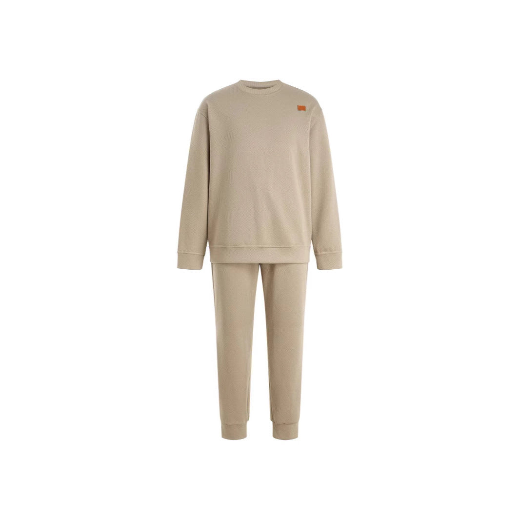 Damen Sportliches Freizeit-Set mit strukturiertem Design EB