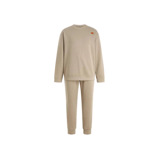 Damen Sportliches Freizeit-Set mit strukturiertem Design EB