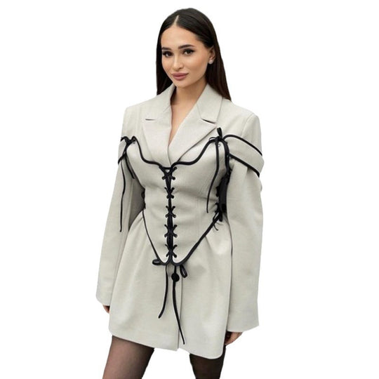 Damen Modischer Couture-Blazer EB