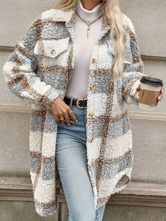 Damen Oversized Shirtjacke EB