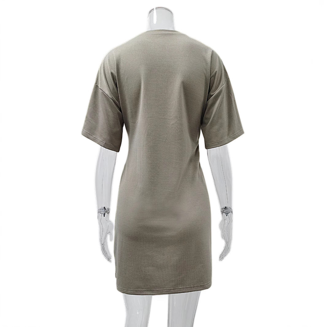 Damen sportliches Freizeitleben mit innovativem Wickeldetail EB