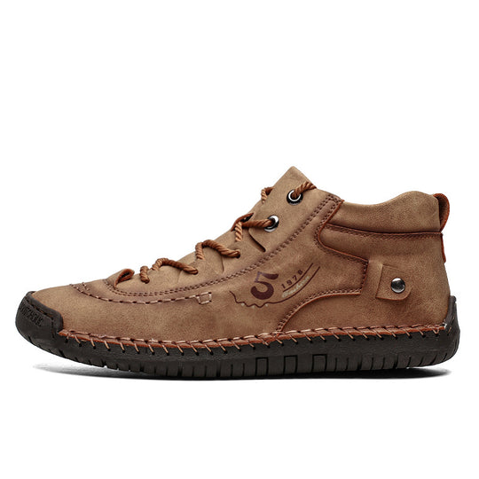 Herren Hochwertige und flexible Schnürboots mit rutschfester Sohle EB