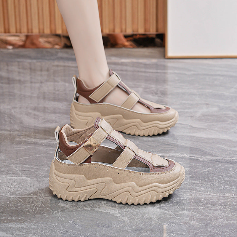 Damen Sportliche Sandalen mit dämpfender Sohle und flexiblem Riemensystem EB