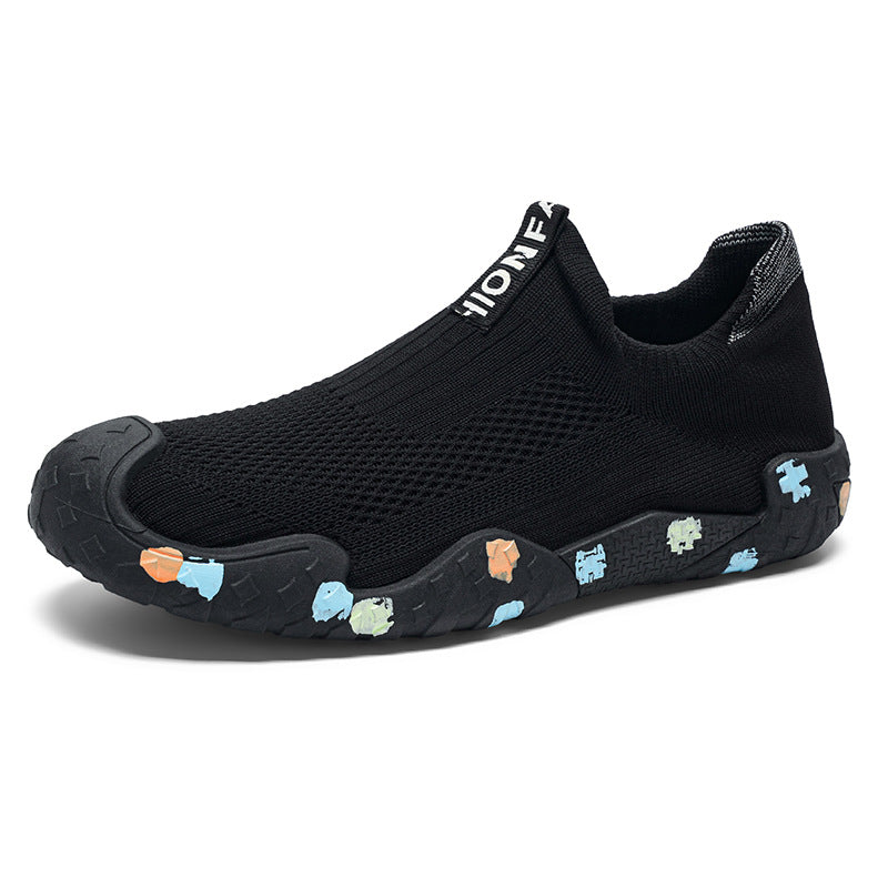 Herren Elastische Freizeitschuhe mit rutschfester Sohle und atmungsaktivem Obermaterial EB