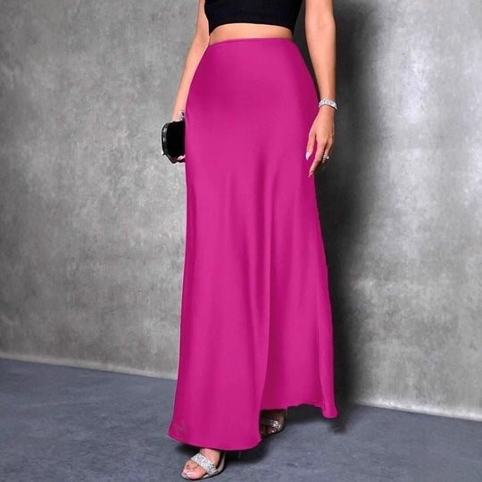 Damen Maxirock mit fließendem Schnitt und elegantem Fall EB