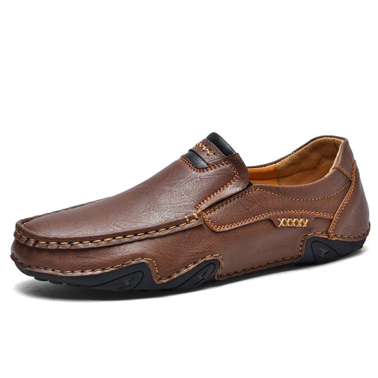 Herren Bequeme Mokassins mit rutschfester Sohle EB