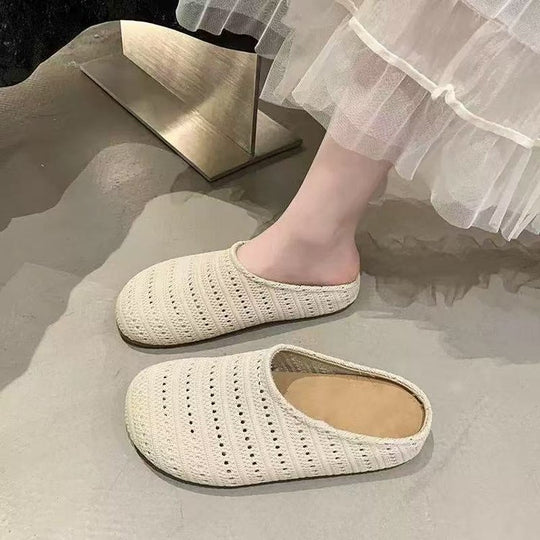 Damen Bequeme Hausschuhe mit atmungsaktivem Design und flexiblem Fußbett EB