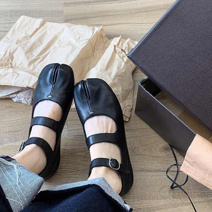 Damen Slingback-Ballerinas mit elegantem Schnallenverschluss und perfekter Passform EB
