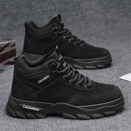 Herren robuste Freizeit-Wanderschuhe mit atmungsaktivem Obermaterial und rutschfester Sohle EB