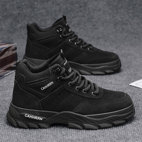 Herren robuste Freizeit-Wanderschuhe mit atmungsaktivem Obermaterial und rutschfester Sohle EB