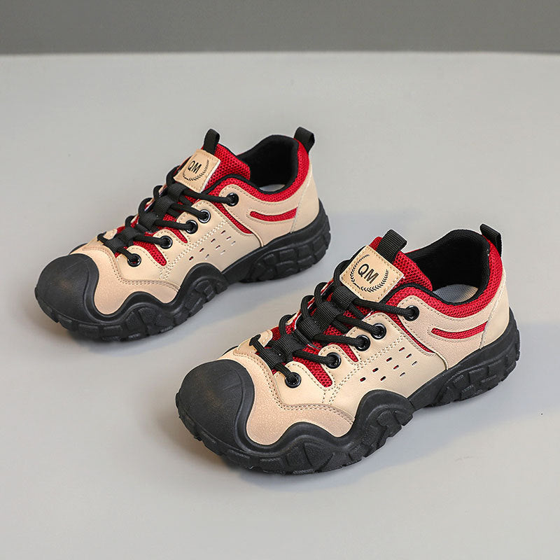 Damen sportliche Wanderschuhe mit rutschfester Sohle und atmungsaktivem Obermaterial EB