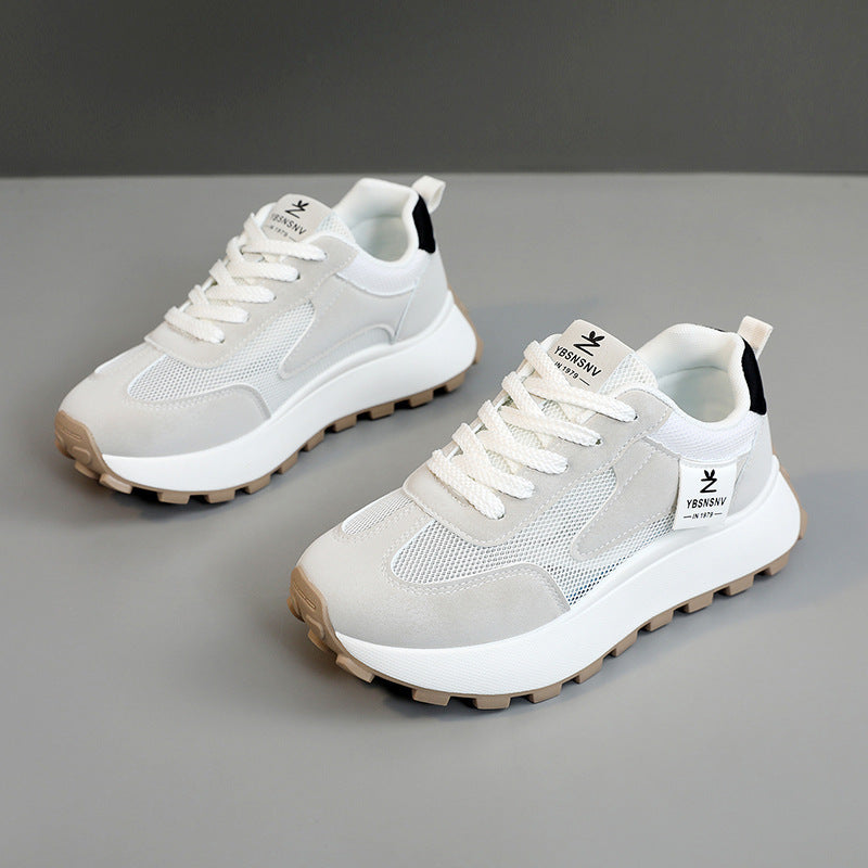 Damen Sportliche Sneakers mit atmungsaktiver Mesh-Oberfläche und dämpfender Laufsohle EB 1771555985