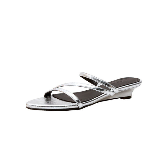 Damen elegante Plateau-Sandalen mit verstellbaren Riemchen EB