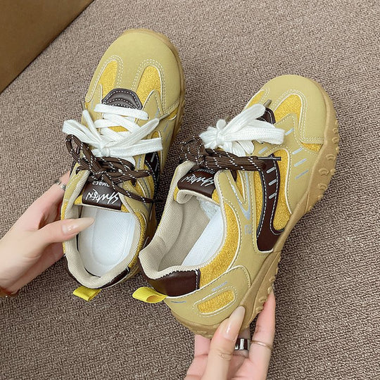 Damen Bequeme Freizeitsneaker mit innovativem Schnürsystem und rutschfester Sohle EB
