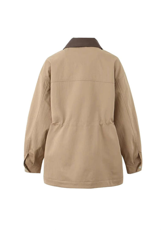 EB | Utility-Jacke mit Kontrastkragen