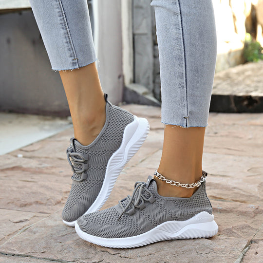 Damen Sportliche Luftige Sneakers EB
