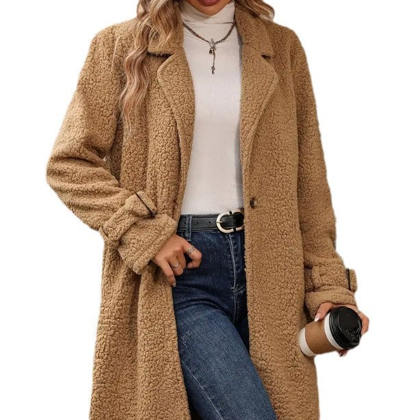 Damen Teddy-Mantel EB