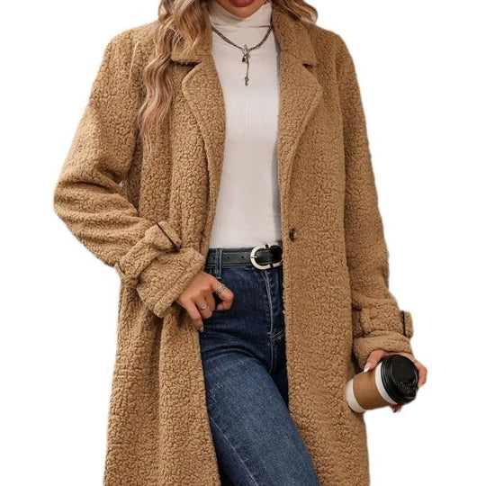 Damen Teddy-Mantel EB