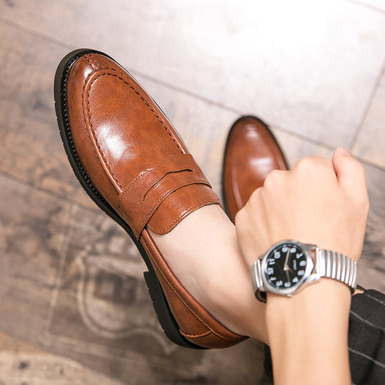 Herren Elegante Mokassins mit rutschfester Sohle und klassischem Design EB