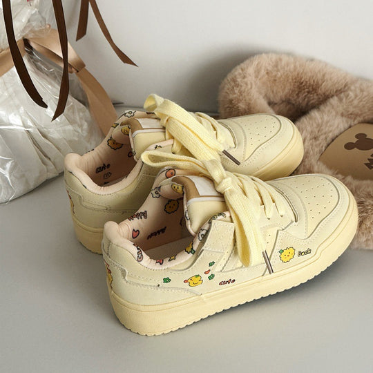 Damen Sneakers mit verspieltem Tiermotiv und komfortablem Innenfutter EB