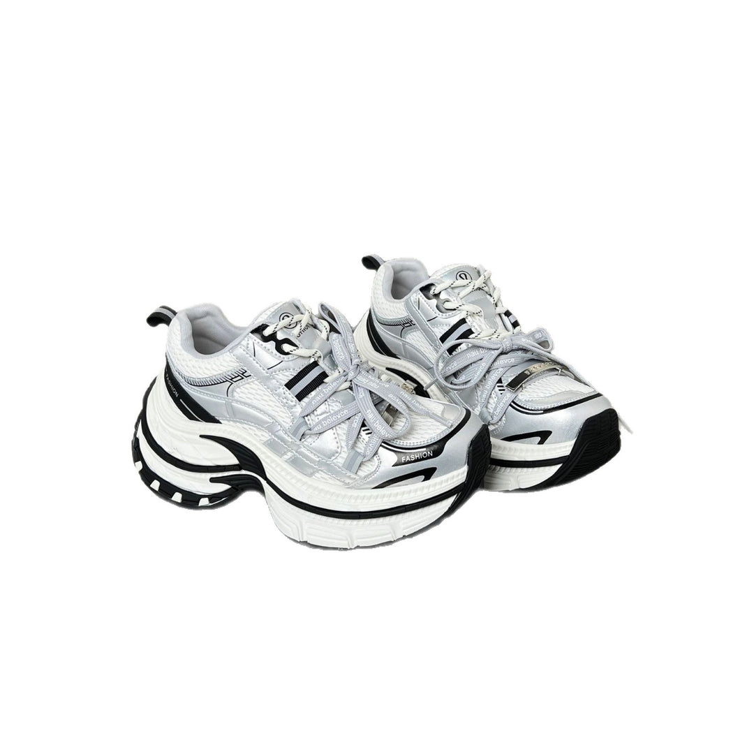 Damen Sportliche Chunky Sneakers mit innovativer Dämpfungstechnologie und atmungsaktiver Mesh-Oberfläche EB