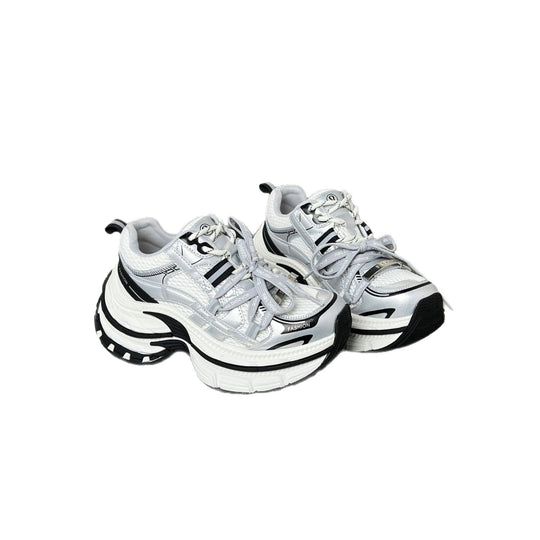 Damen Sportliche Chunky Sneakers mit innovativer Dämpfungstechnologie und atmungsaktiver Mesh-Oberfläche EB