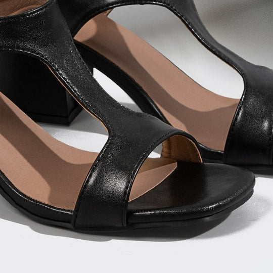 Damen Komfortable Sandalen mit elegantem Blockabsatz EB