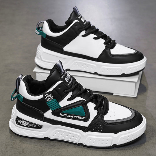 Damen Sportliche Schnürsneaker mit atmungsaktiver Mesh-Konstruktion und rutschfester Sohle EB