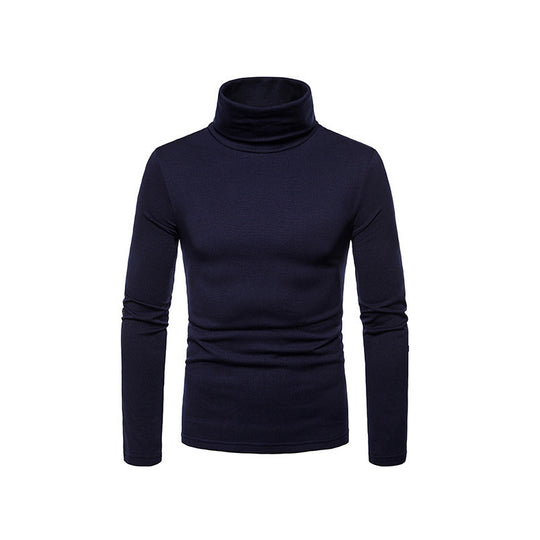 Herren Rollkragenpullover aus weichem Stretchmaterial EB