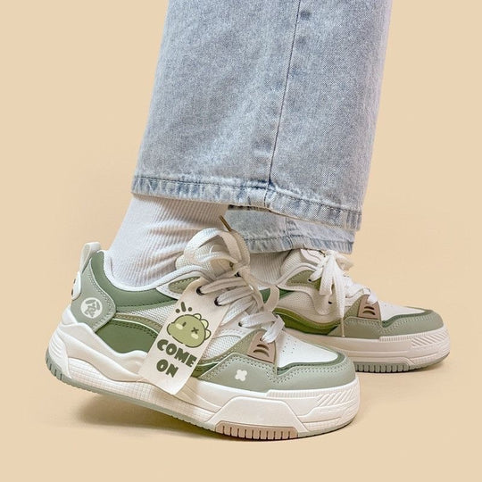 Damen Sportliche Sneaker mit trendigem Design und flexibler Sohle EB