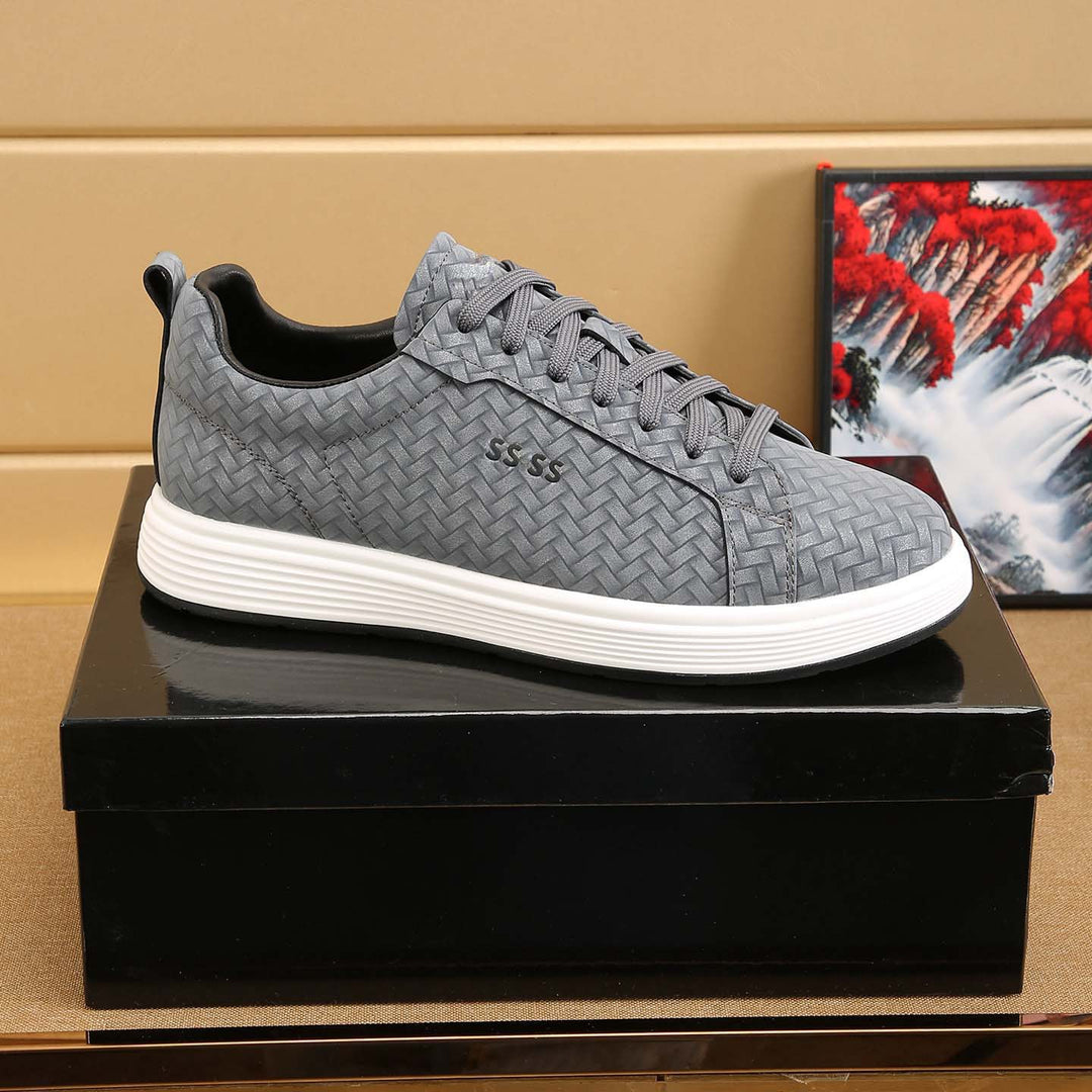 Damen Sneakers mit geflochtenem Obermaterial und rutschfester Sohle EB