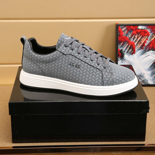 Damen Sneakers mit geflochtenem Obermaterial und rutschfester Sohle EB