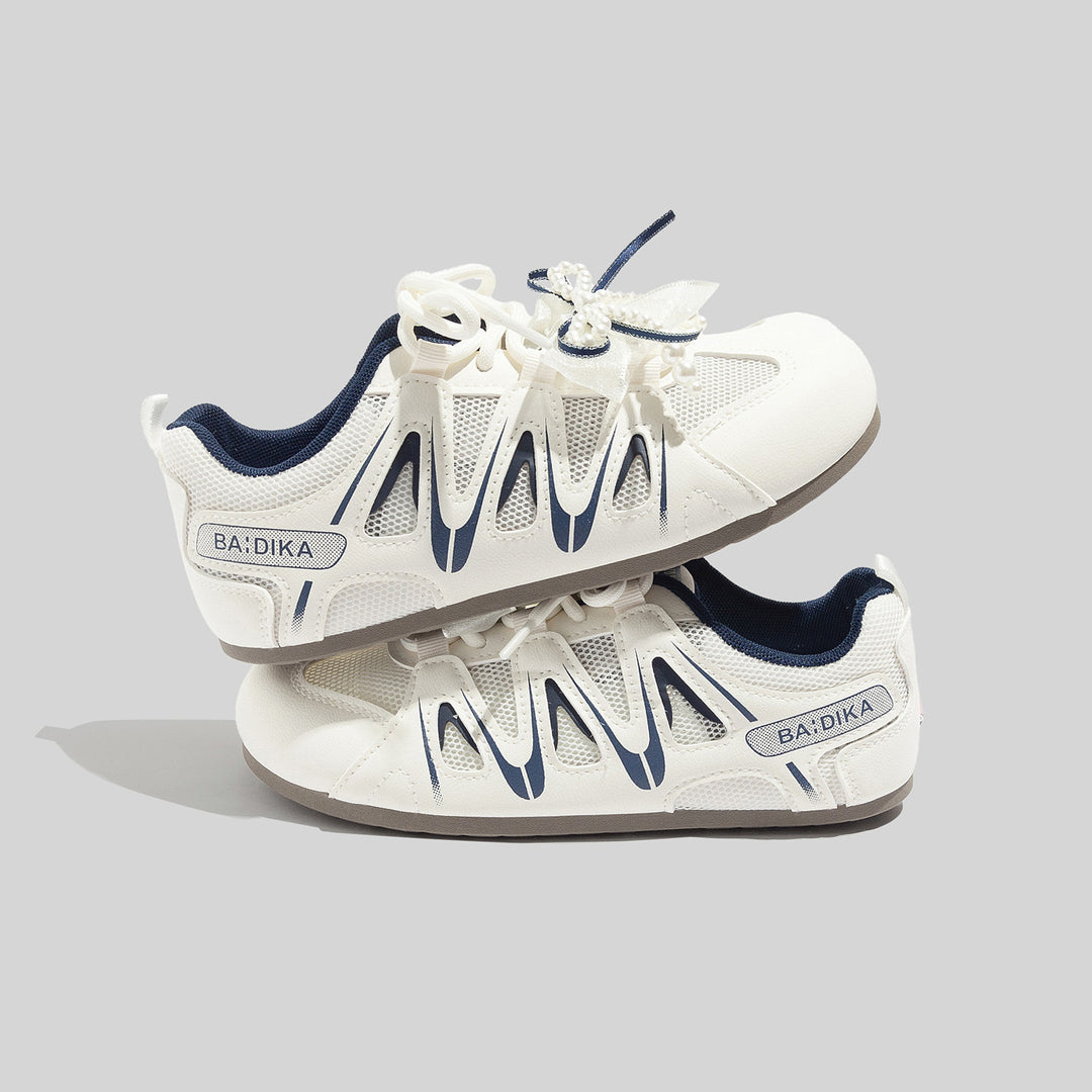 Damen Atmungsaktive Sportschuhe mit innovativem Schnürsystem und rutschfester Sohle EB