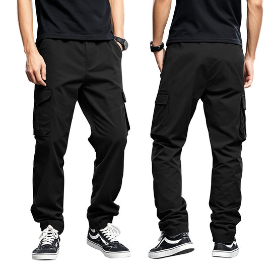 Herren Cargo-Hose mit vielseitigen Taschen und flexiblem Schnitt EB