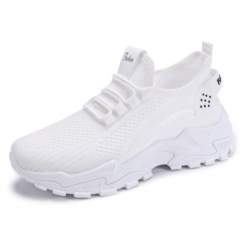 Damen Sportliche High-Performance Sneakers mit atmungsaktivem Obermaterial und rutschfester Sohle EB