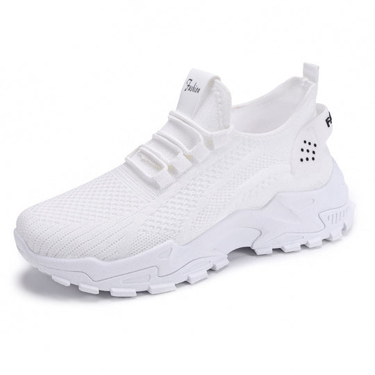 Damen Sportliche High-Performance Sneakers mit atmungsaktivem Obermaterial und rutschfester Sohle EB