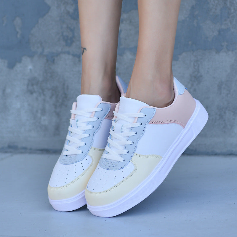 Damen Sportliche Sneakers mit atmungsaktiver Oberflächenstruktur und bequemem Fußbett EB