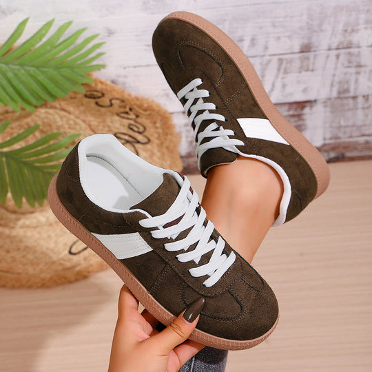 Damen Sneakers im sportlich-eleganten Design mit atmungsaktiven Einsätzen EB