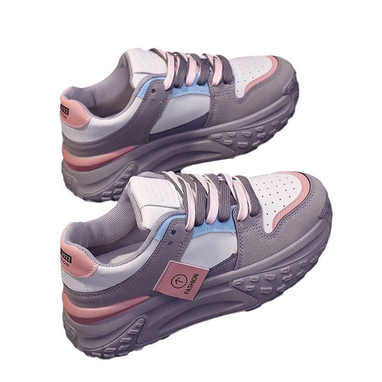 Damen Sportliche Sneakers mit modernem Design und dämpfender Laufsohle EB