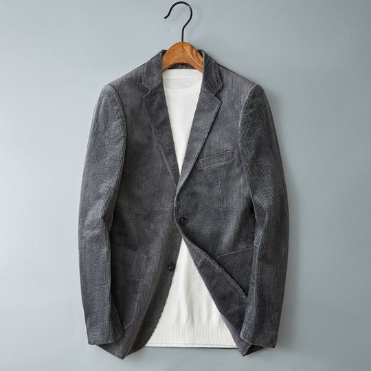 EB | Strukturierte Cordjacke Im Smart Casual Stil
