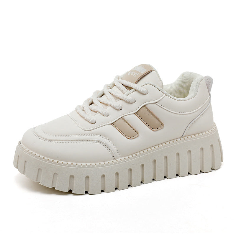 Damen Chunky Sneakers mit rutschfester Laufsohle und gepolstertem Innenfutter EB