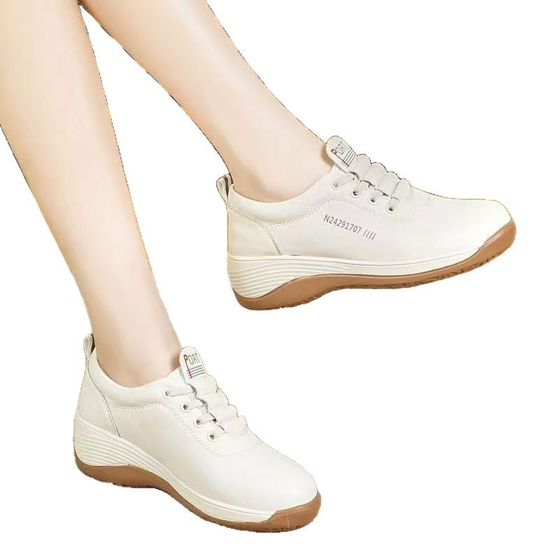 Damen Sportliche Sneaker mit modischem Schnürdesign und rutschfester Sohle EB