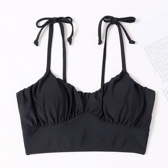 Damen Sport-Bikinioberteil mit verstellbaren Schnürdetails EB